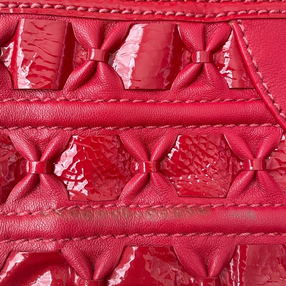 ❤️Isabella Fiore❤️ Red Clutch - Picture 8 of 9